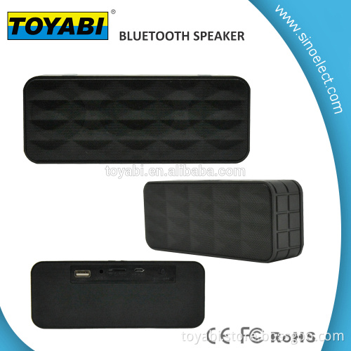 Ultra-Portable Wireless Bluetooth Speaker Built-in Li-Ion Rechargeable Battery